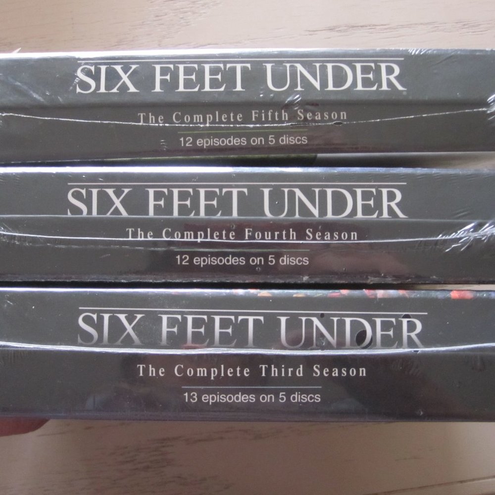 SALE!!! six feet under NIP season 3 4 5.